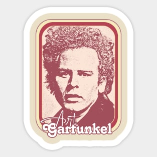 Art Garfunkel  /// Retro 70s Style Sticker